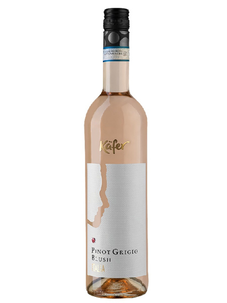 Вино Розовое Сухое Kafer Pinot Grigio Blush 0,75 л фото