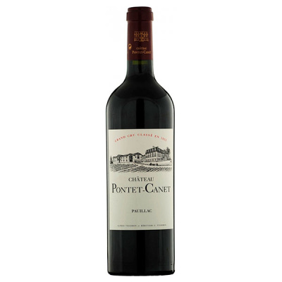 Вино Красное Сухое Chateau Pontet-Canet 5-me Grand Cru Classe Pauillac 2013 0,75 л фото