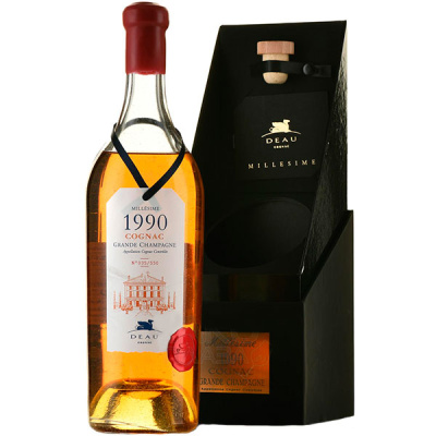 Коньяк Deau Grande Champagne 1990 0,7 л фото