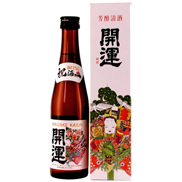 Саке Kaiun Iwaizake in gift box 0,3 л фото