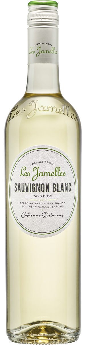 Вино Белое Сухое Les Jamelles Sauvignon Blanc 2024 0,75 л фото