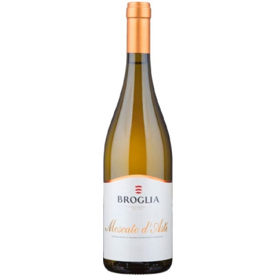 Вино игристое Белое Сладкое Broglia Moscato d'Asti 0,75 л фото
