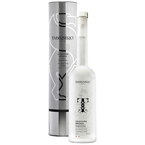 Писко Tabernero Coleccion Privada Mosto Verde Torontel in tube 0,5 л фото