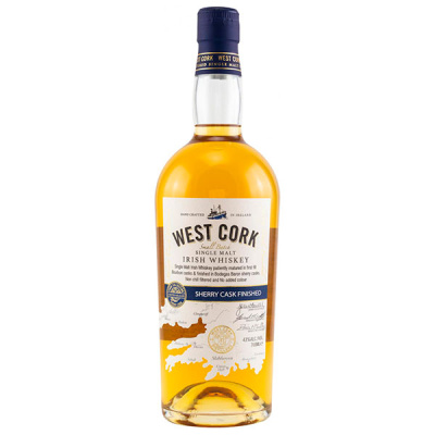 Виски West Cork Small Batch Sherry Cask Finished Single Malt 0,7 л фото