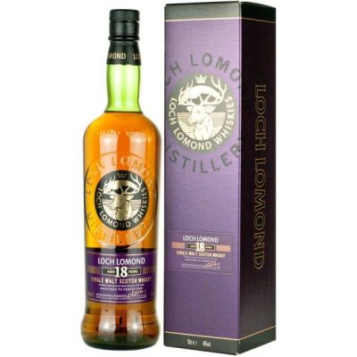 Виски Loch Lomond 18 Years Old Single Malt Highland in gift box 0,70 л фото