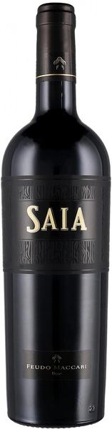 Вино Красное Сухое Feudo Maccari Saia Nero d'Avola Sicilia 2020 0,75 л фото