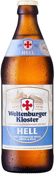 Пиво Светлое Weltenburger Kloster Hell 0,5 л фото