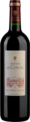 Вино Красное Сухое Chateau Le Coteau Cru Bourgeois Margaux 2017 0,75 л фото