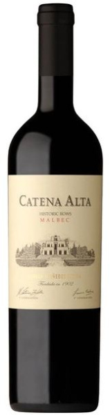 Вино Красное Сухое Catena Zapata Catena Alta Malbec Mendoza 2021 0,75 л фото