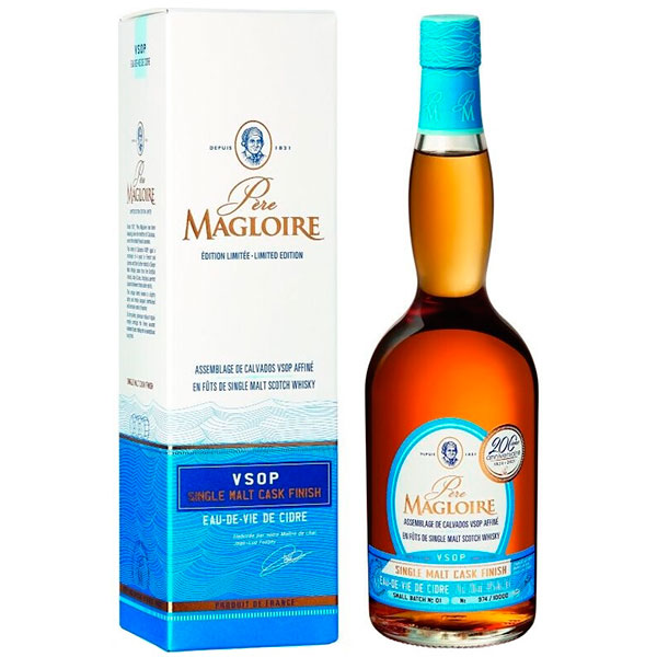 Кальвадос Pere Magloire VSOP Single Malt Cask Finish in gift box 0,7 л фото