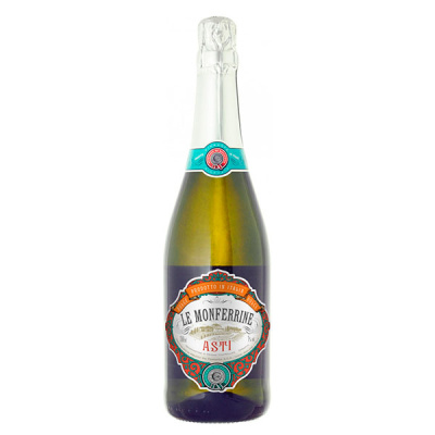 Вино игристое Белое Сладкое Le Monferrine Asti 0,75 л фото