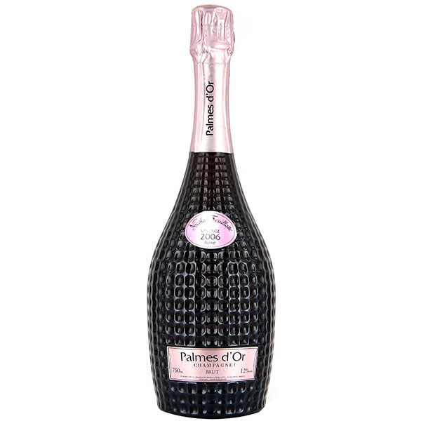 Вино игристое Розовое Брют Nicolas Feuillatte Palmes d'Or Rose Brut Champagne Vintage 2006 0,75 л фото