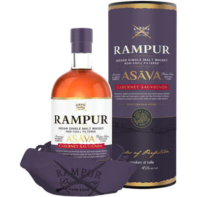 Виски Rampur Asava Single Malt in tube 0,70 л фото
