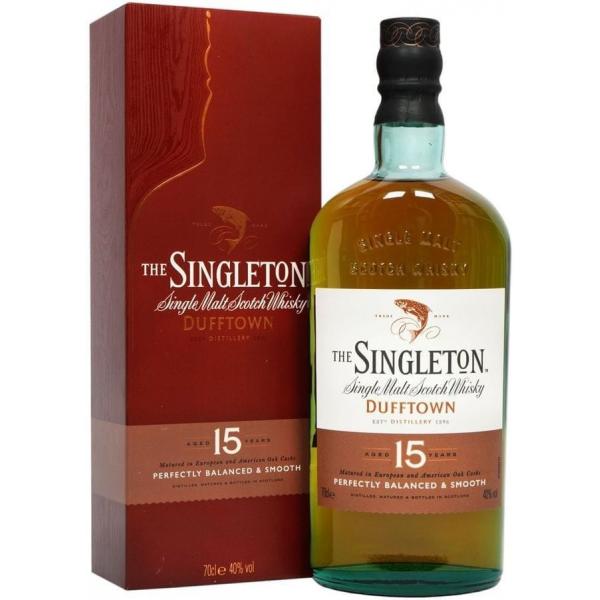 Виски Dufftown Singleton 15 Years Old Single Malt Speyside in gift box 0,70 л фото
