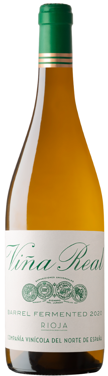 Вино Белое Сухое Vina Real Barrel Fermented 2021 0,75 л фото