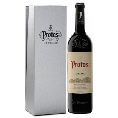 Вино Красное Сухое Protos Crianza Ribera del Duero in gift box 2018 1,50 л фото