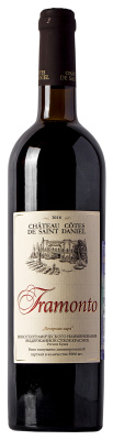 Вино Шато Кот Де Сан Даниль Трамонто 2016 красное сухое 14% 0,75 л фото