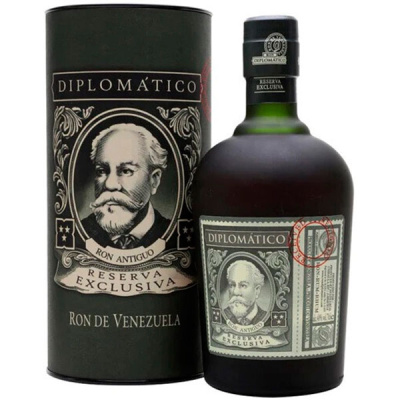 Ром Diplomatico Reserva Exclusiva in tube 0,75 л фото