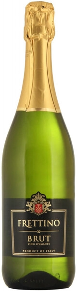Вино игристое Белое Брют Frettino Brut 0,75 л фото
