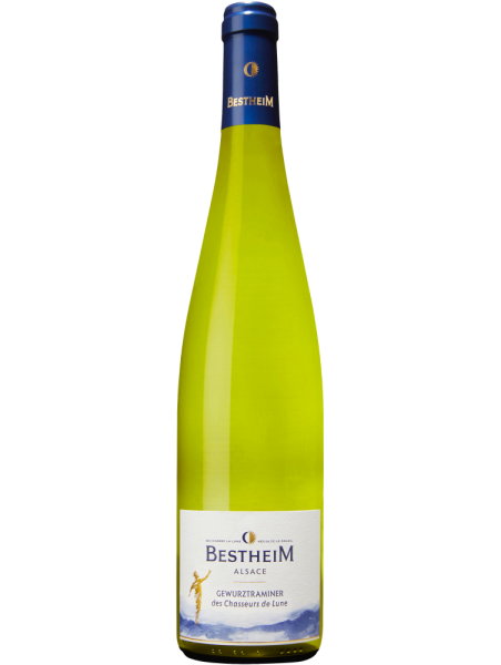 Вино Белое Полусладкое Bestheim Gewurztraminer Des Chasseurs de Lune Alsace 2020 0,75 л фото