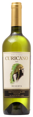 Вино Белое Сухое Curicano Sauvignon Blanc Reserva 2022 0,75 л фото