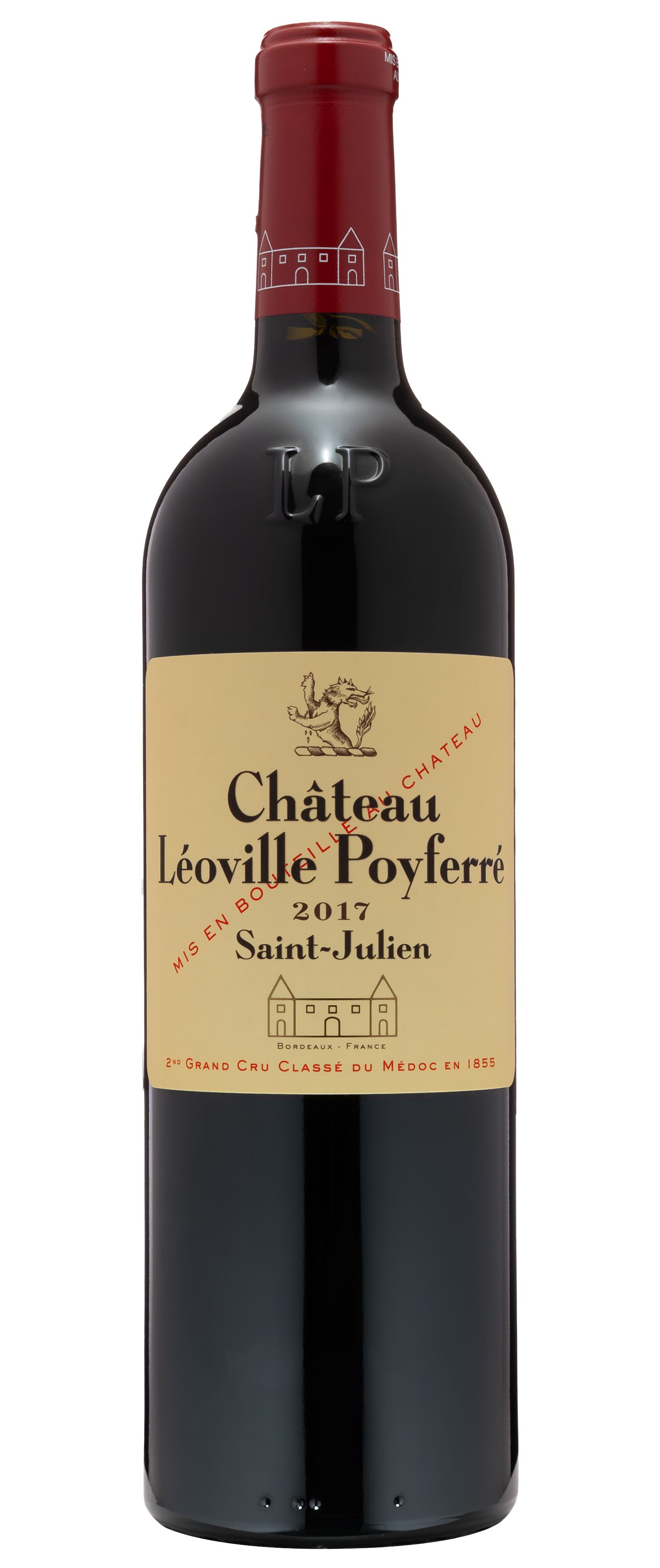 Вино Красное Сухое Chateau Leoville-Poyferre 2017 0,75 л фото