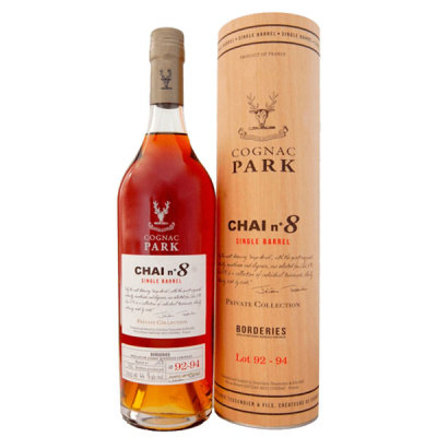 Коньяк Park Chai № 8 Single Barrel Lot 92-94 Borderies in gift box 0,70 л фото