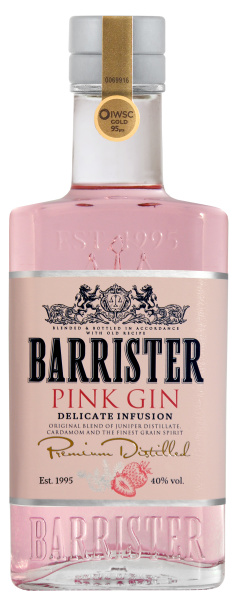 Джин Barrister Pink 0,375 л фото
