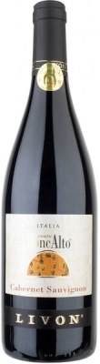 Вино Красное Сухое Livon Ronc Alto Cabernet Sauvignon Collio 2021 0,75 л фото