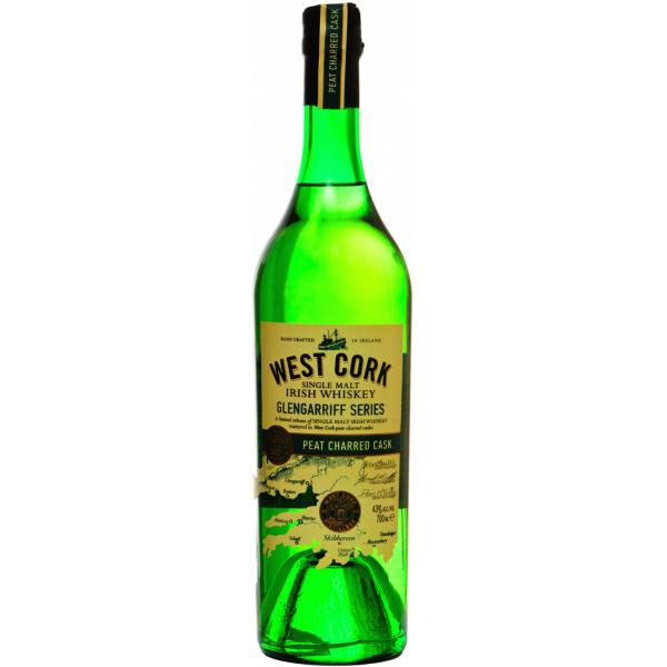 Виски West Cork Peat Charred Cask Single Malt 0,7 л фото
