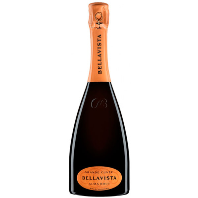 Вино игристое Белое Брют Bellavista Alma Grande Cuvee Franciacorta Brut 2017 1,50 л фото