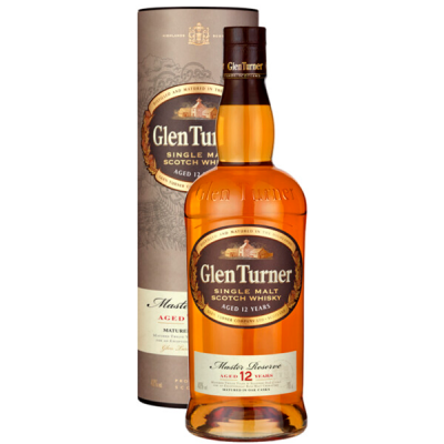 Виски Glen Turner 12 Years Old Single Malt in tube 0,70 л фото