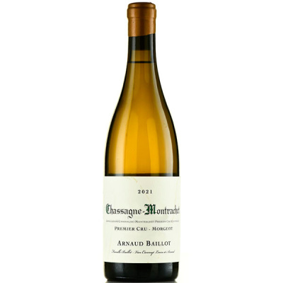Вино Белое Сухое Arnaud Baillot Chassagne-Montrachet 1-er Cru Morgeot 2021 0,75 л фото