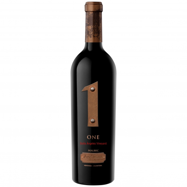 Вино Красное Сухое One Dona Angeles 2014 0,75 л фото