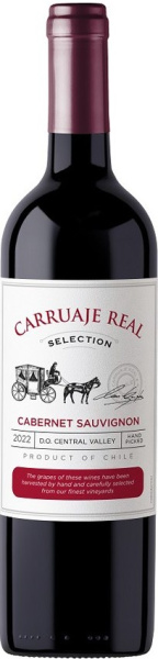 Вино Красное Сухое Carruaje Real Cabernet Sauvignon Valle Central 2025 0,75 л фото