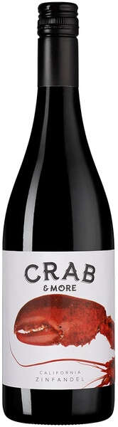 Вино Красное Полусухое Crab & More Zinfandel California 2025 0,75 л фото