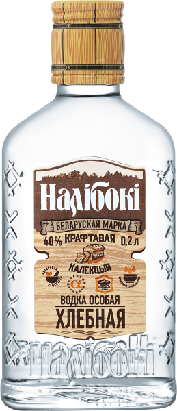 Водка Naliboki Hlebnaya 0,2 л фото
