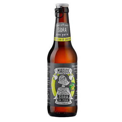 Сидр Maeloc Seca con Pera 0,33 л фото