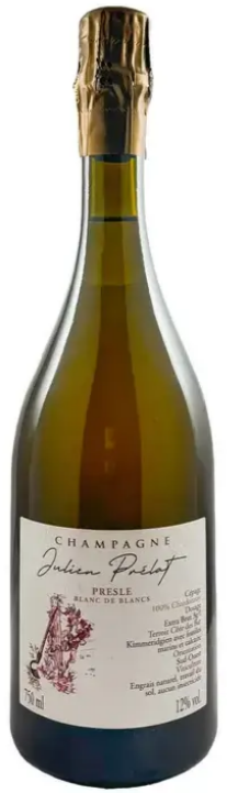 Белое Экстра Брют Julien Prelat Presle Blanc de Blanc Champagne