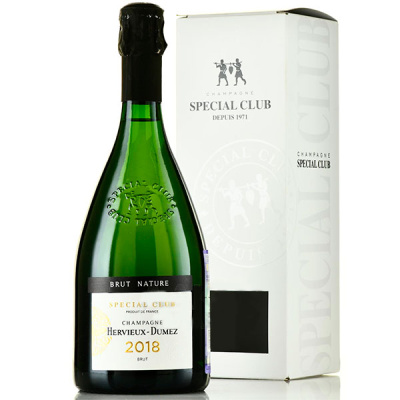 Шампанское Белое Брют Hervieux-Dumez Special Club Champagne 0,75 л фото