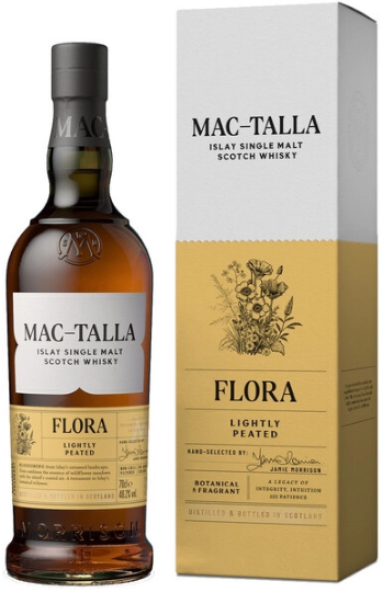 Виски Mac-Talla Flora Lightly Peated Single Malt Islay in gift box 0,7 л фото
