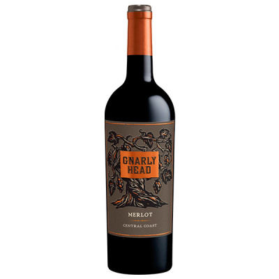 Вино Красное Сухое Gnarly Head Merlot Central Coast 2018 0,75 л фото
