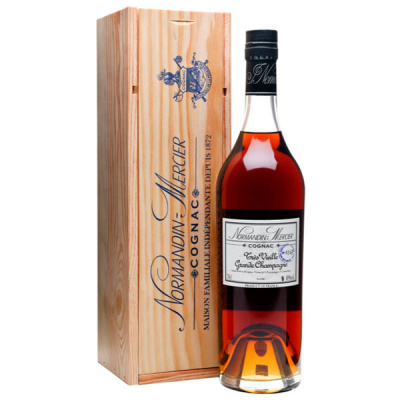 Коньяк Normandin-Mercier Tres Vieille Grande Champagne in wooden box 0,70 л фото