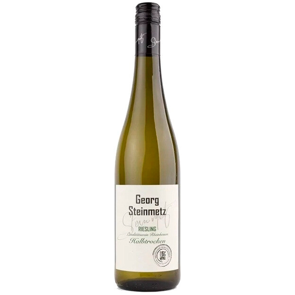 Вино Белое Полусухое Georg Steinmetz Riesling Halbtrocken Rheinhessen 2022 0,75 л фото