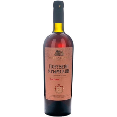 Вино креплёное Solnechnaya Dolina Port Krymskiy Solnechnoy Doliny Crimea 2015 0,75 л фото