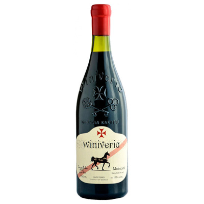 Вино Красное Сухое Winiveria Mukuzani 2019 0,75 л фото
