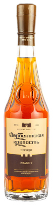 Бренди Дербентская Крепость 3 года 2019 40% 0,5 л фото