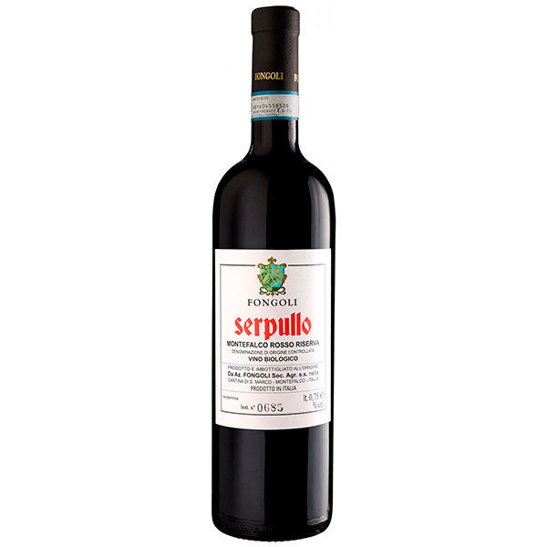 Красное Сухое Fongoli Serpullo Montefalco Rosso Riserva