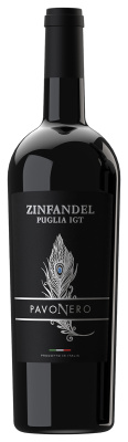 Вино Красное Полусухое Pavonero Zinfandel Puglia 2022 0,75 л фото