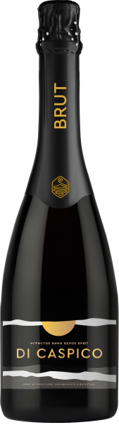 Вино игристое Белое Брют Di Caspico White Brut 2023 0,75 л фото